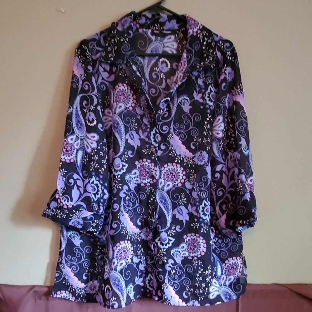 Button down blouse!